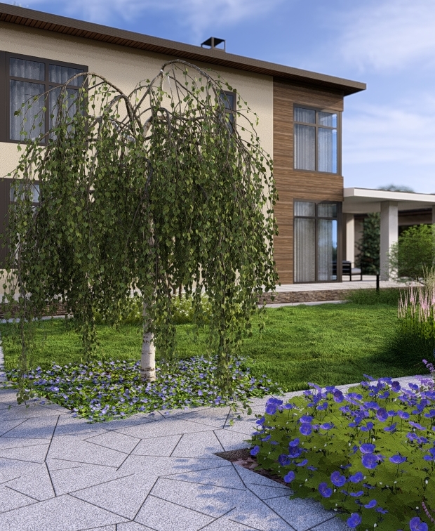 Сад «Геометрия в Ажуре»